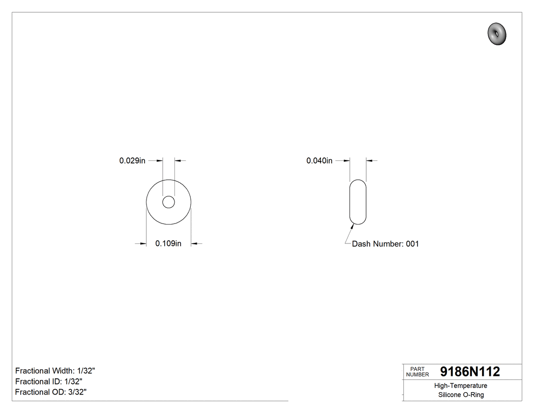 Technical drawing - 9186N112